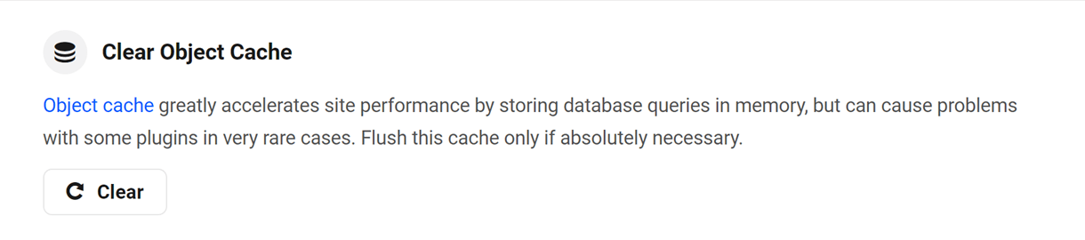 hosting tools obj cache