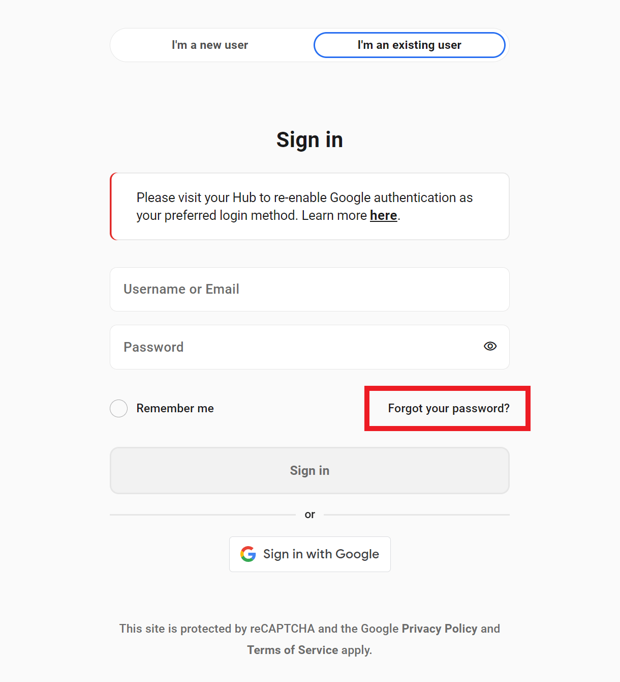 Reset your WPMU DEV account password