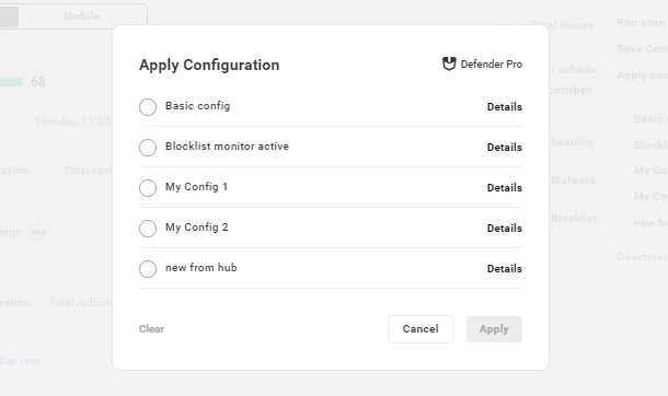 hub-configs-site-apply-select