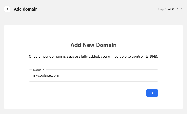 Connect a 3rd-party domain to the Hub