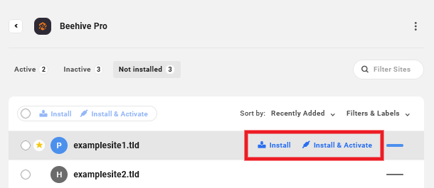 Install plugins