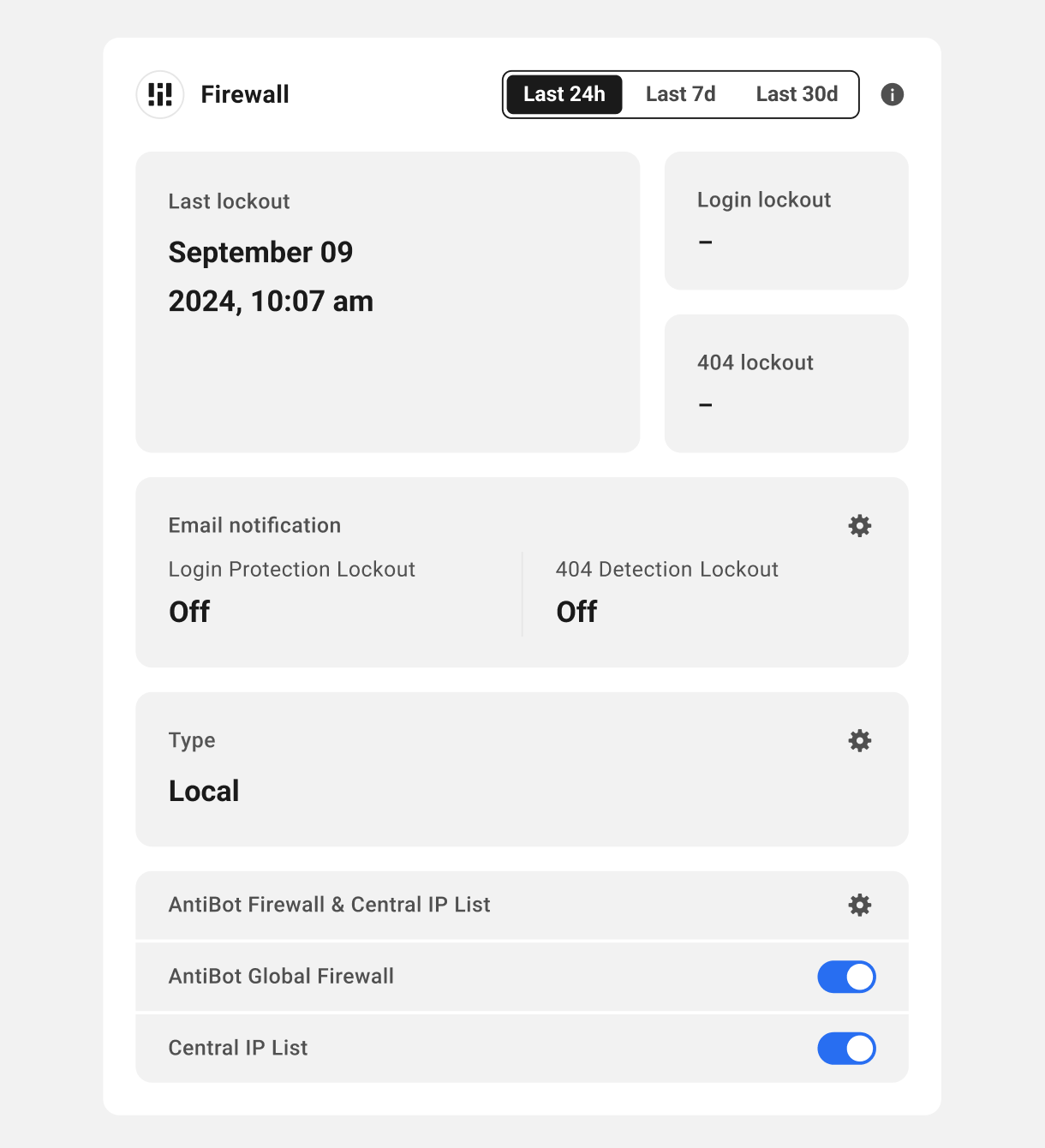 WAF not enabled in the Firewall widget for WPMU DEV hosted sites