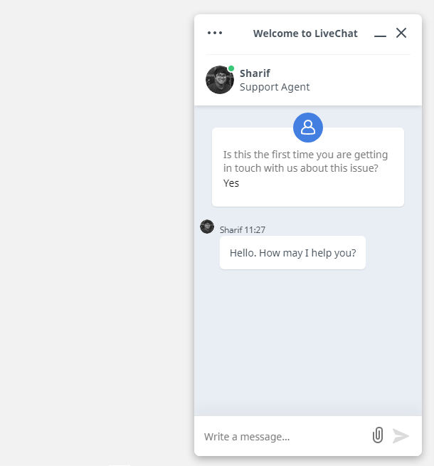 WPMU DEV live chat started