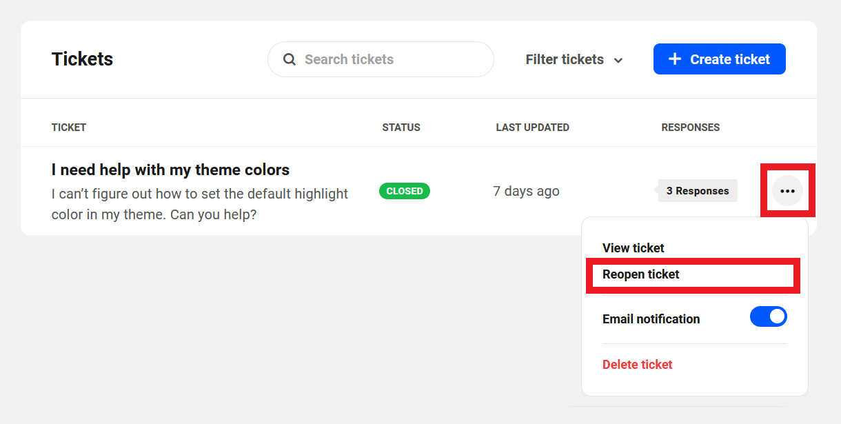 hub tickets client ticket submitted options reopen@2x
