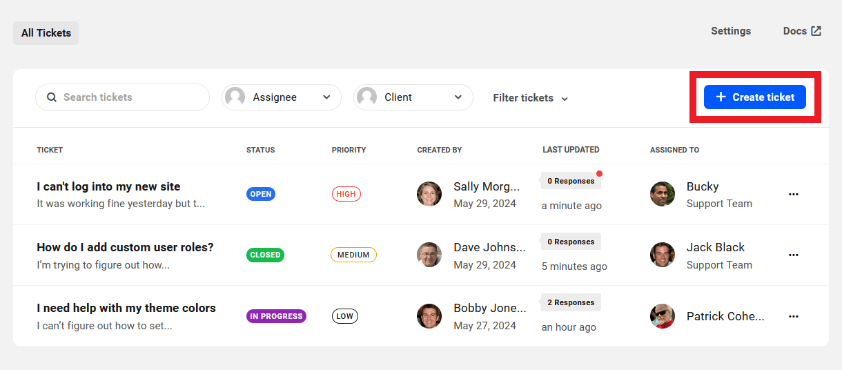 hub tickets create@2x