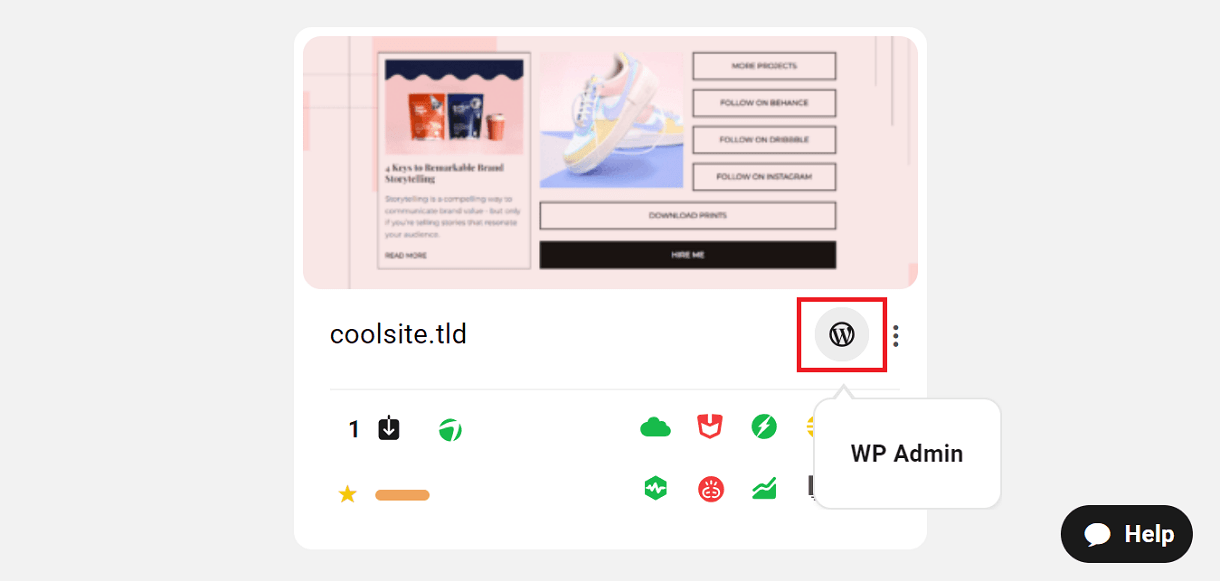 SSO Login option in the Hub