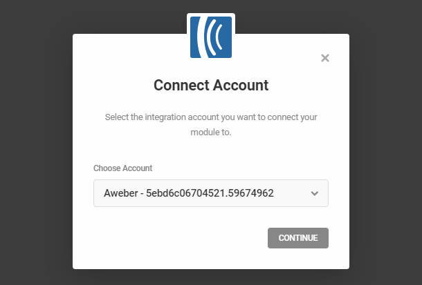 Connect to Aweber account in Hustle opt-in module