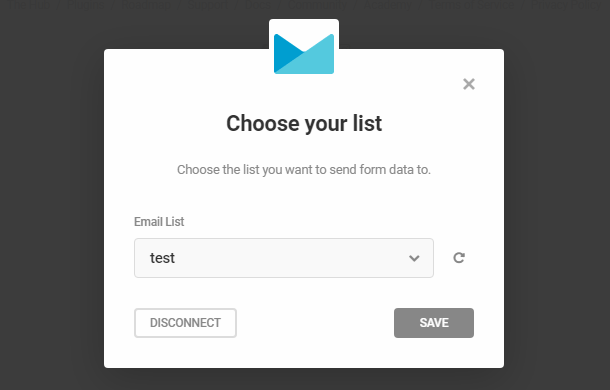 Select Campaign Monitor list in Hustle opt-in module