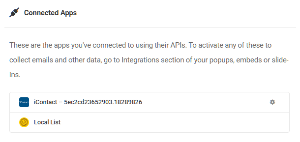iContact successfully integrated with Hustle