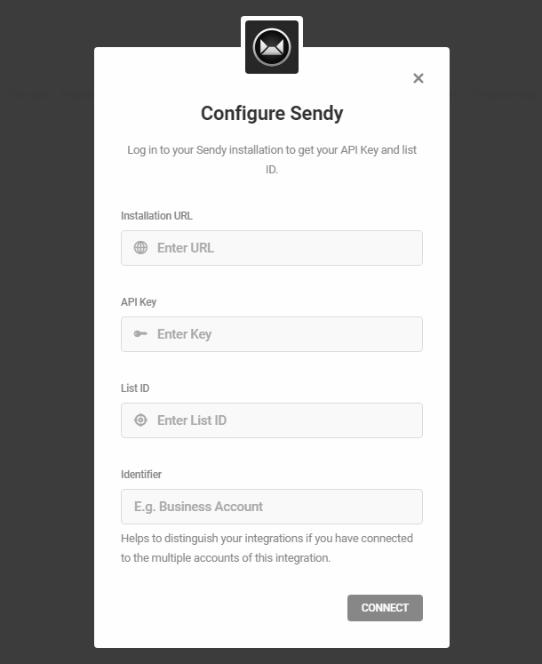 Sendy integration with Hustle