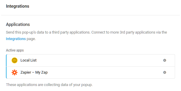 Zapier webhook added in Hustle opt-in module