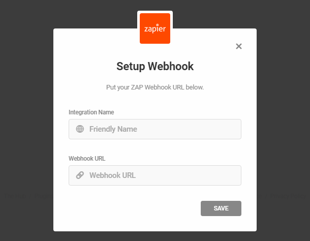 Connect to Zapier webhook in Hustle opt-in module