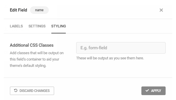 Additional CSS classes in Hustle module email fields
