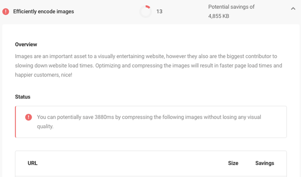 image optimization need