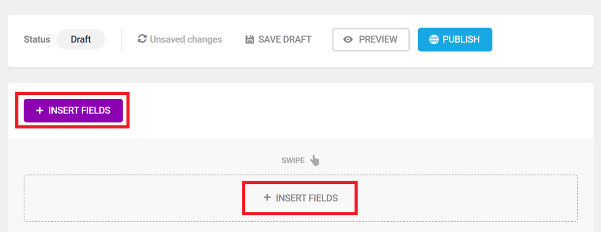 insert formi form fields