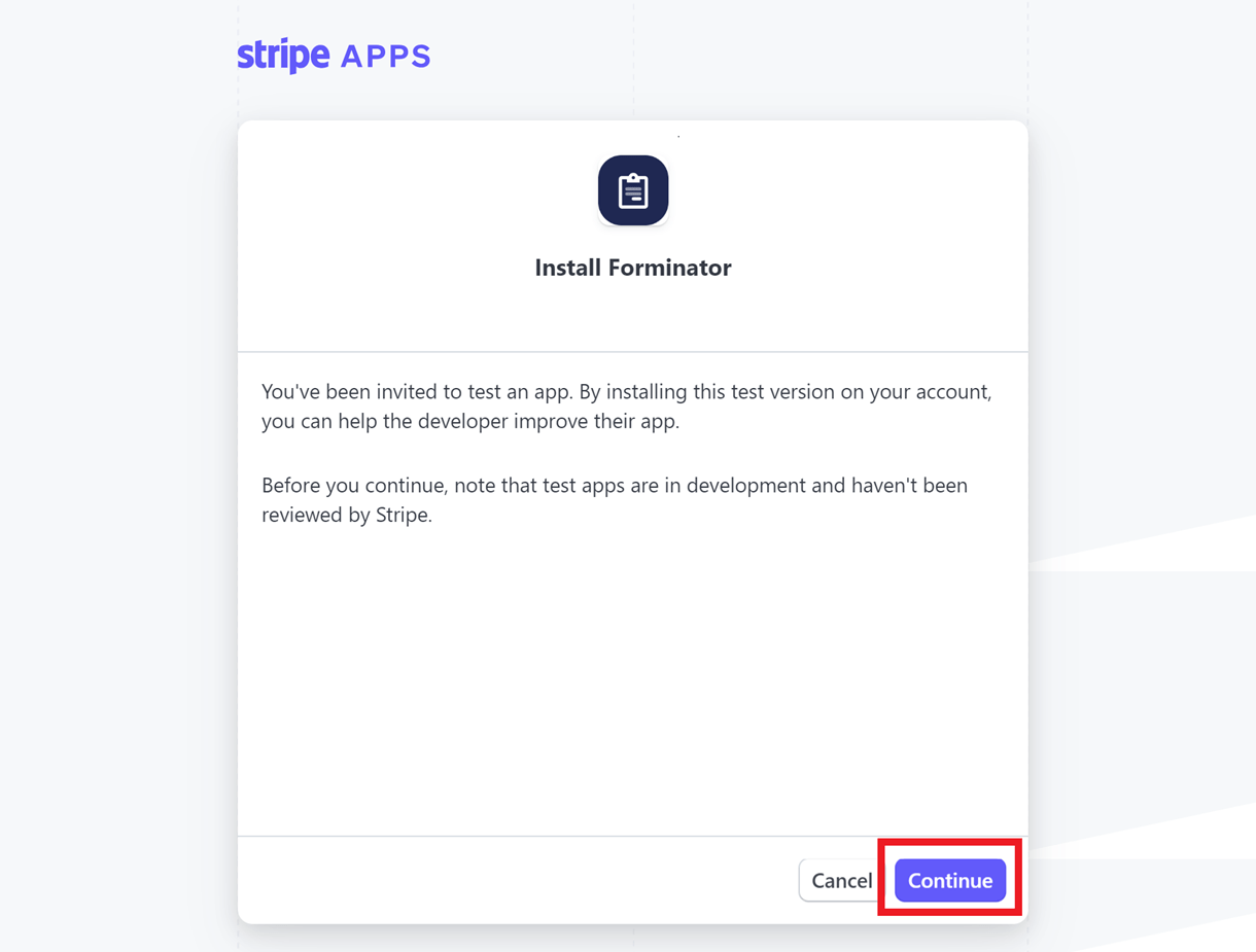 install forminator app
