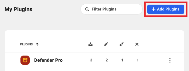 Allows the user to install new plugins on a site.
