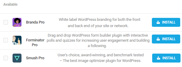 install smush from dashboard