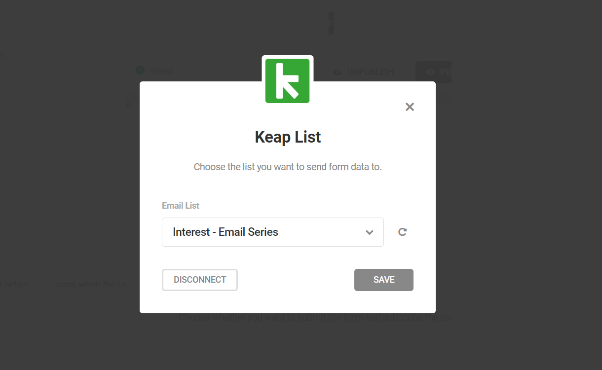Keap Email List