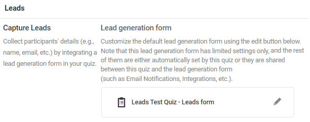 lead generation forms