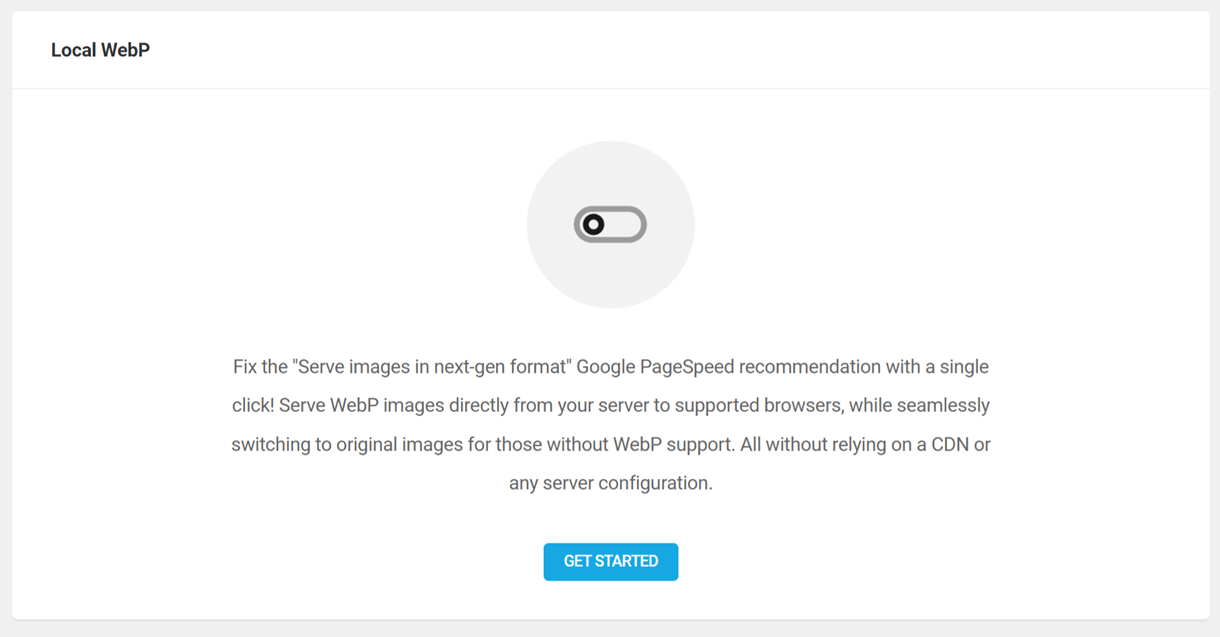 localwebp setup