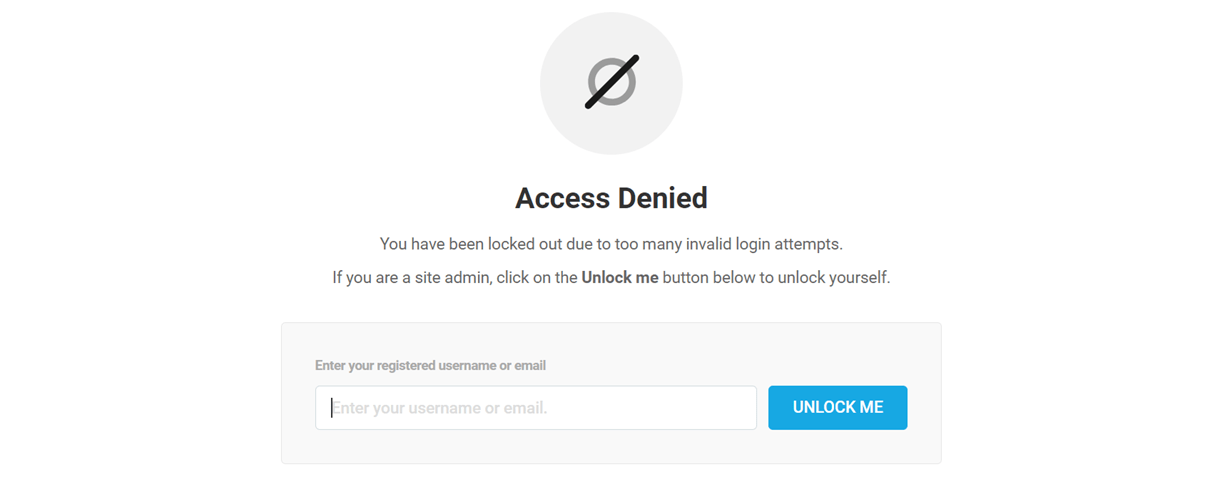 lockout unlock me