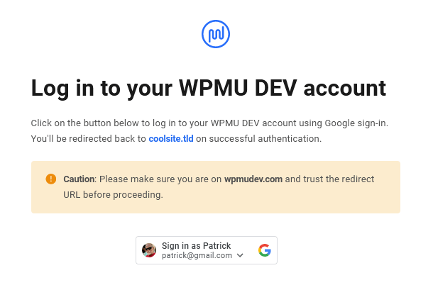 Login to your WPMU DEV account