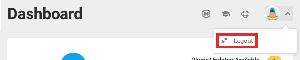 Logout of WPMU DEV Dashboard
