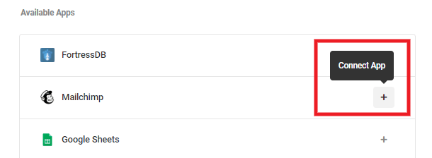 Connect MailChimp to Forminator