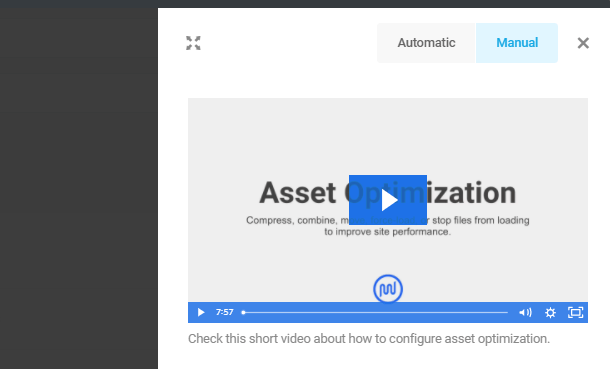 manual optimization how does it work