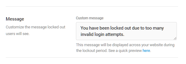 Lockout message in Defender firewall
