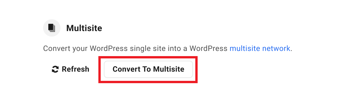 multisite enable modal 1