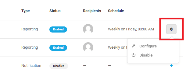Configure notifications in Hummingbird