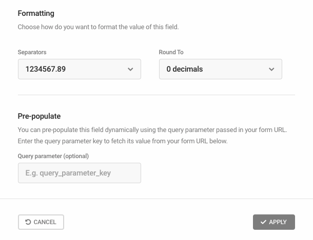 number settings 2