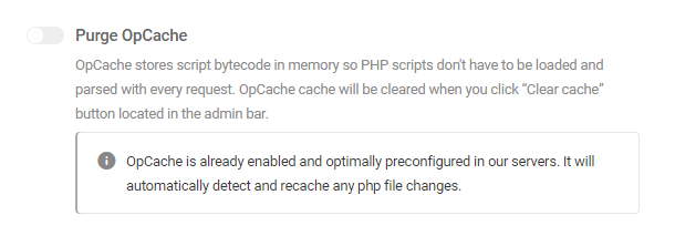 OpCache enabled by default on WPMU DEV hosting