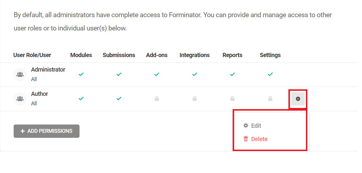 permission edit options