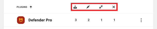 plugin status icons
