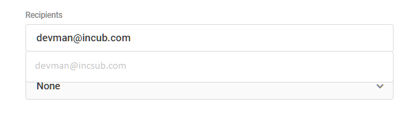 Add recipients to Forminator poll email notification