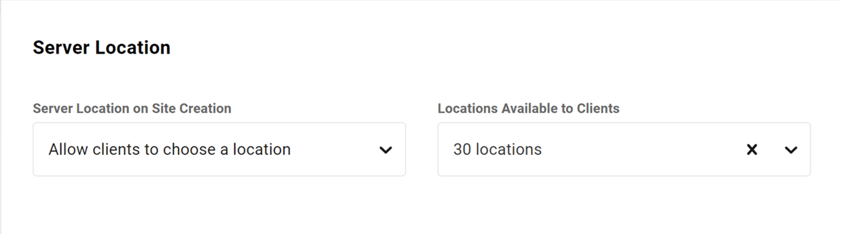 reseller server locations
