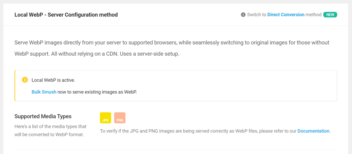 server conf method
