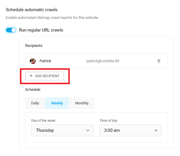 sitemap-reporting