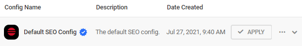 SmartCrawl default SEO Config