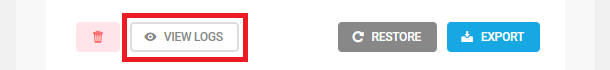 View Logs button