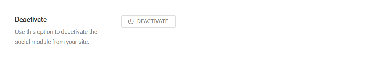 Deactivate Social feature in SmartCrawl