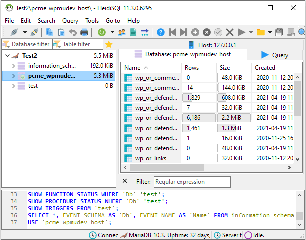 Creating an SSH tunnel with HeidiSQL