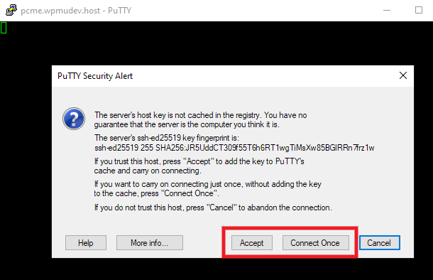 Creating an SSH tunnel with PuTTY