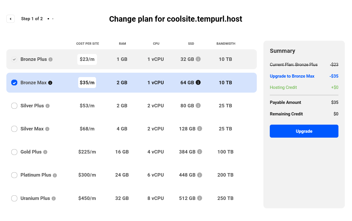 switch hosting plans