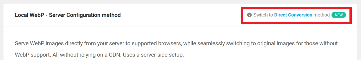 switch localwebp method