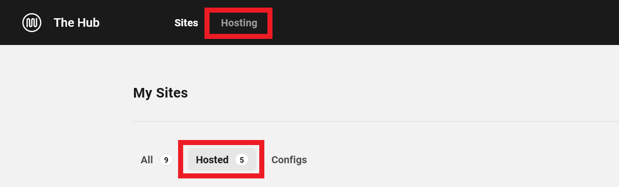 Allows a user view-only access to the Hub Hosting info