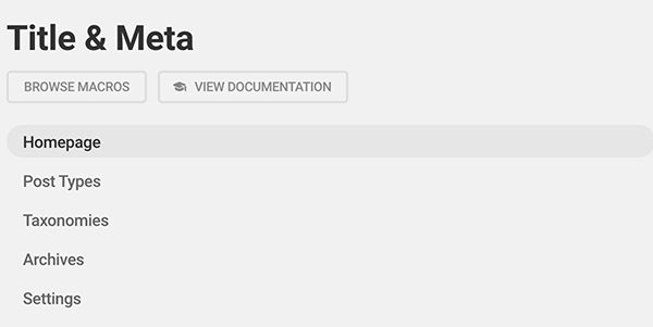 Title & meta area in SmartCrawl.
